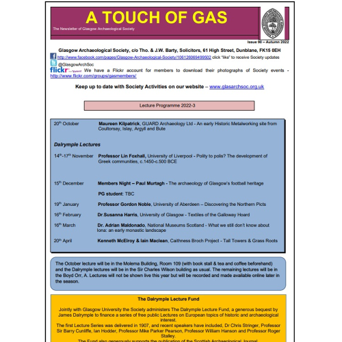 Cover of 'A Touch of GAS'
