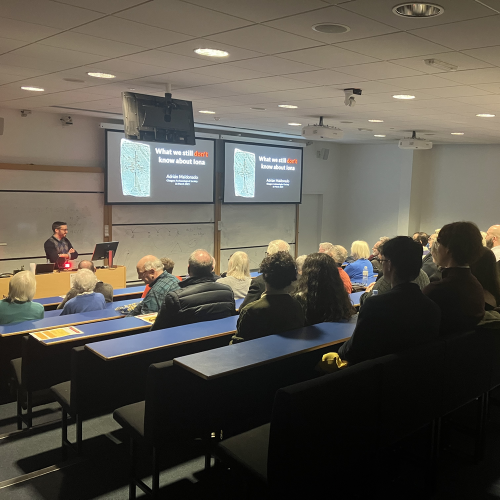 Lecture by Adrian Maldonado at GAS